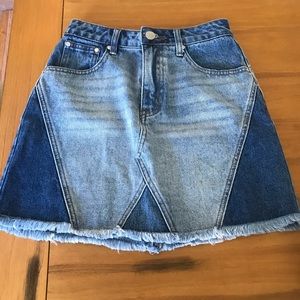 Denim Skirt- NWOT